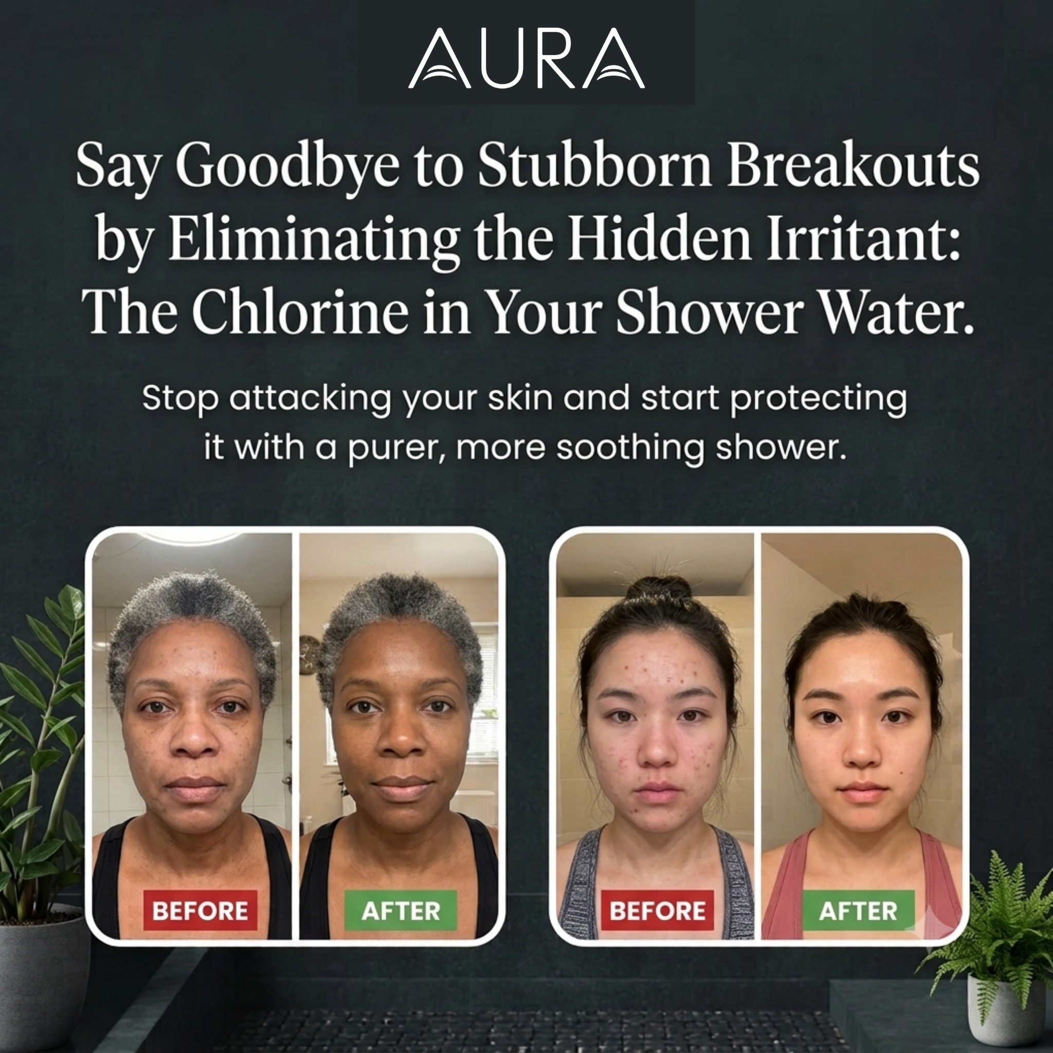 Filtered Showerhead + 1 year Filter Pack